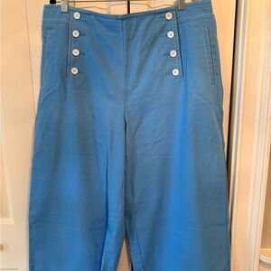Talbots Light Blue Pants with hidden side zipper